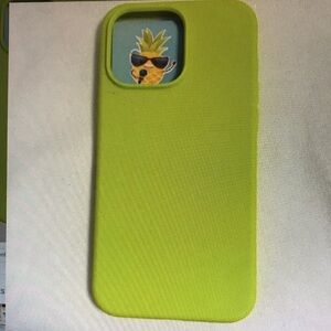 Lime Green Pineapple Phone Case